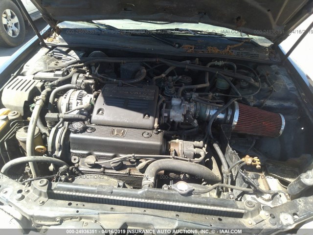 1HGCE6675TA009329 - 1996 HONDA ACCORD EX/EX-R BLACK photo 10