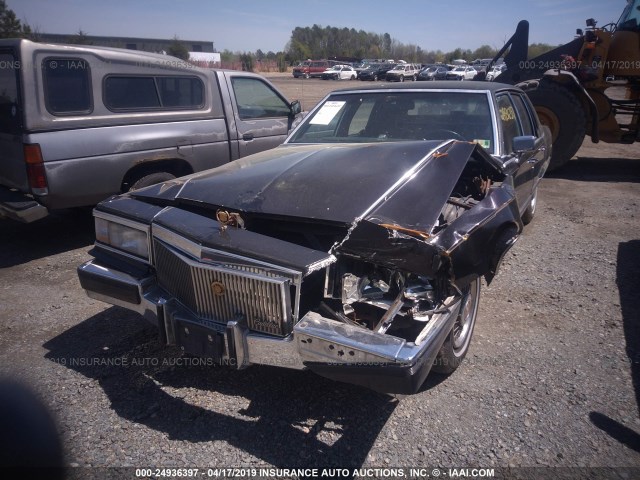 1G6DW5478LR726325 - 1990 CADILLAC BROUGHAM BLACK photo 6