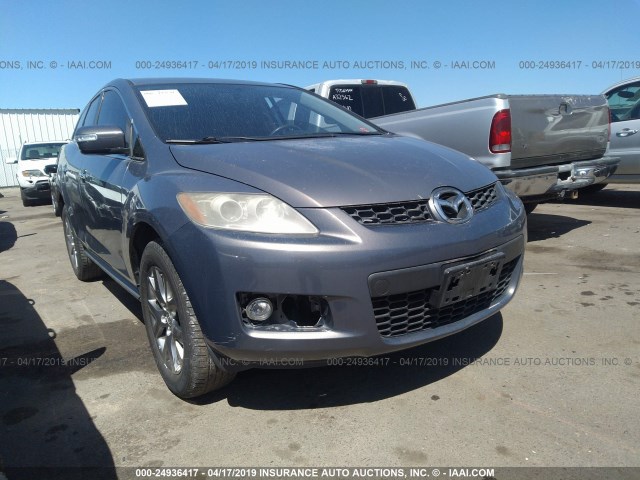 JM3ER29L490225336 - 2009 MAZDA CX-7 GRAY photo 1