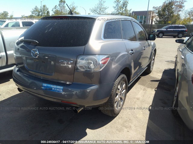 JM3ER29L490225336 - 2009 MAZDA CX-7 GRAY photo 4