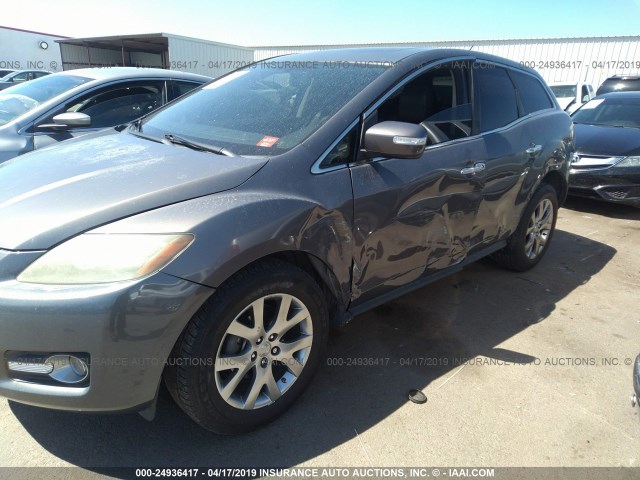 JM3ER29L490225336 - 2009 MAZDA CX-7 GRAY photo 6