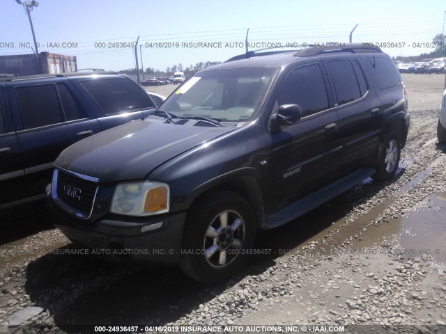 1GKES16P836201418 - 2003 GMC ENVOY BLACK photo 2