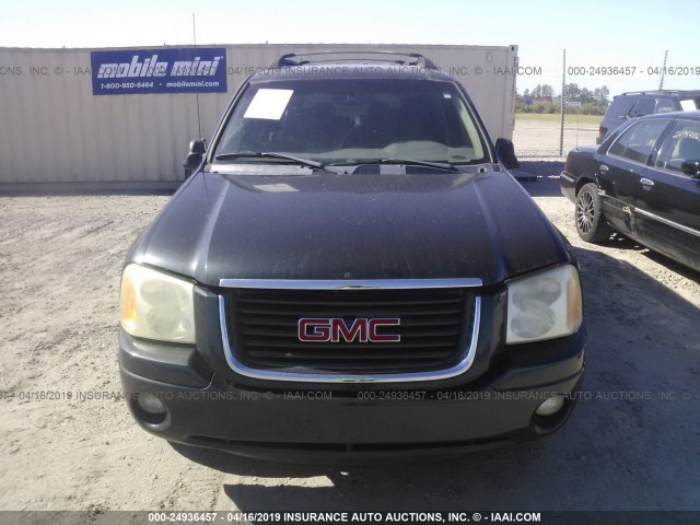 1GKES16P836201418 - 2003 GMC ENVOY BLACK photo 6