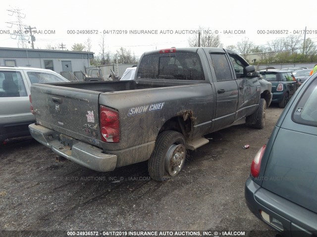 3D7KS28T99G503215 - 2009 DODGE RAM 2500 GRAY photo 4