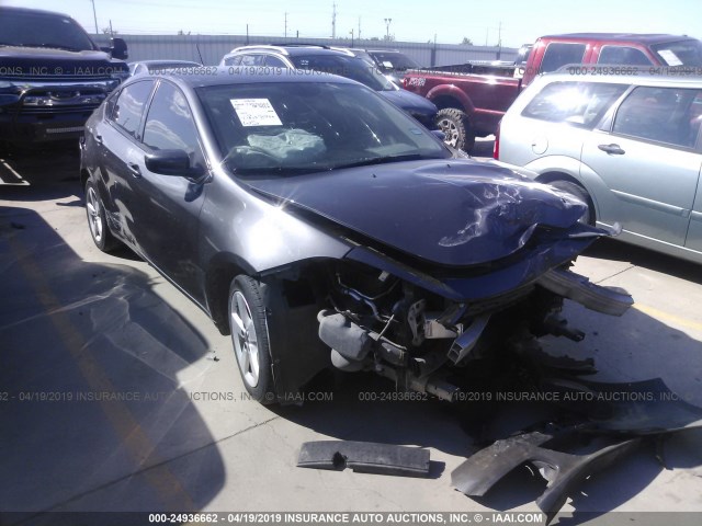 1C3CDFBB7FD104879 - 2015 DODGE DART SXT GRAY photo 1