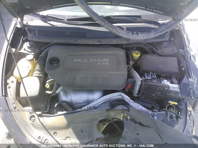 1C3CDFBB7FD104879 - 2015 DODGE DART SXT GRAY photo 10