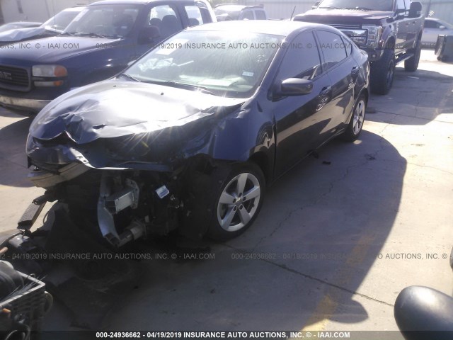 1C3CDFBB7FD104879 - 2015 DODGE DART SXT GRAY photo 2