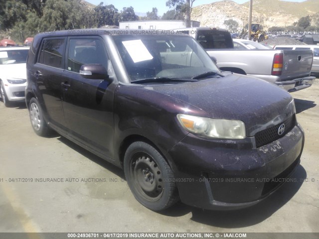 JTLKE50E081046599 - 2008 TOYOTA SCION XB 紫色 照片 1