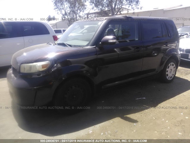 JTLKE50E081046599 - 2008 TOYOTA SCION XB 紫色 照片 2