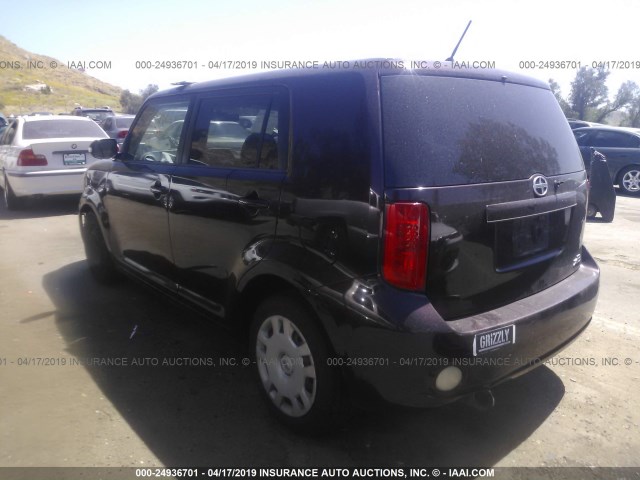 JTLKE50E081046599 - 2008 TOYOTA SCION XB 紫色 照片 3