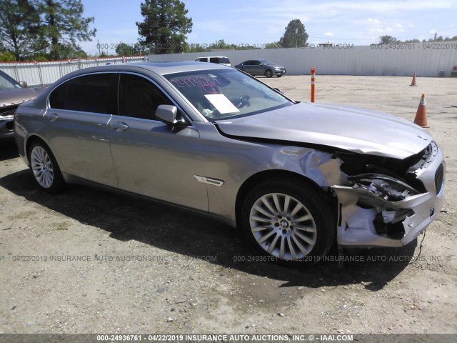 WBAKB8C50CC965062 - 2012 BMW 750 LI GRAY photo 1