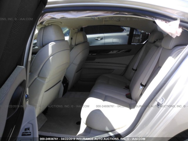 WBAKB8C50CC965062 - 2012 BMW 750 LI GRAY photo 8