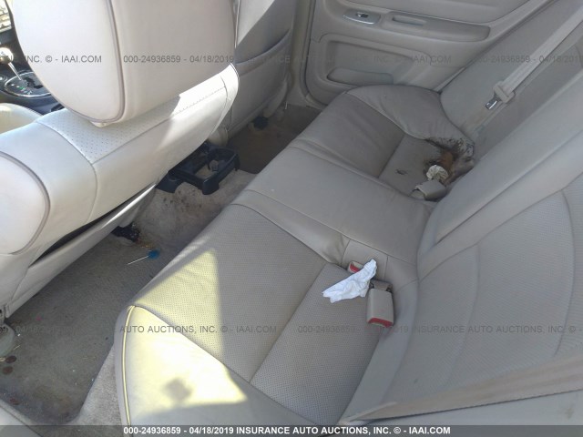 JTHBD192240088335 - 2004 LEXUS IS 300 WHITE photo 8