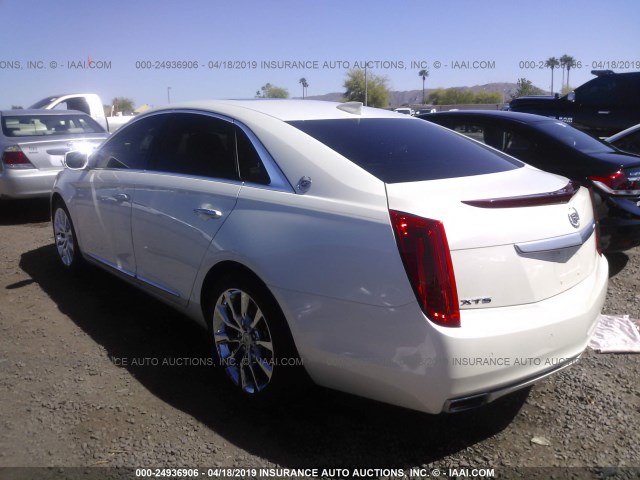 2G61M5S38F9241464 - 2015 CADILLAC XTS LUXURY COLLECTION WHITE photo 3