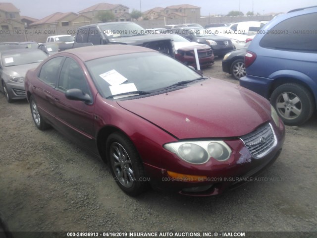 2C3HE66G9XH756108 - 1999 CHRYSLER 300M MAROON photo 1