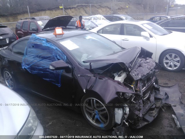 JTKDE3B79A0308289 - 2010 TOYOTA SCION TC იასამნისფერი ფოტო 1