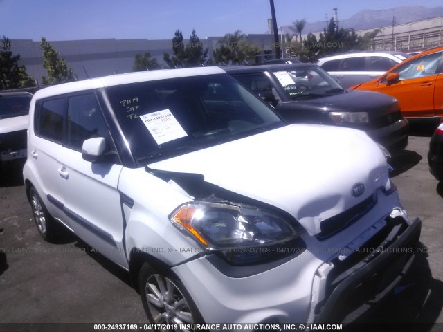 KNDJT2A6XD7755339 - 2013 KIA SOUL +/!/SPORT WHITE photo 1