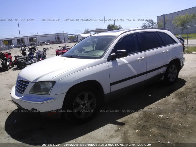 2C4GM68465R282610 - 2005 CHRYSLER PACIFICA TOURING WHITE photo 2
