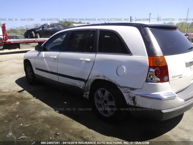 2C4GM68465R282610 - 2005 CHRYSLER PACIFICA TOURING WHITE photo 3
