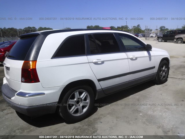 2C4GM68465R282610 - 2005 CHRYSLER PACIFICA TOURING WHITE photo 4