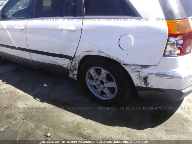 2C4GM68465R282610 - 2005 CHRYSLER PACIFICA TOURING WHITE photo 6