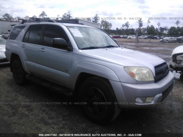 JTEZU14R330011200 - 2003 TOYOTA 4RUNNER SR5/SPORT SILVER photo 1