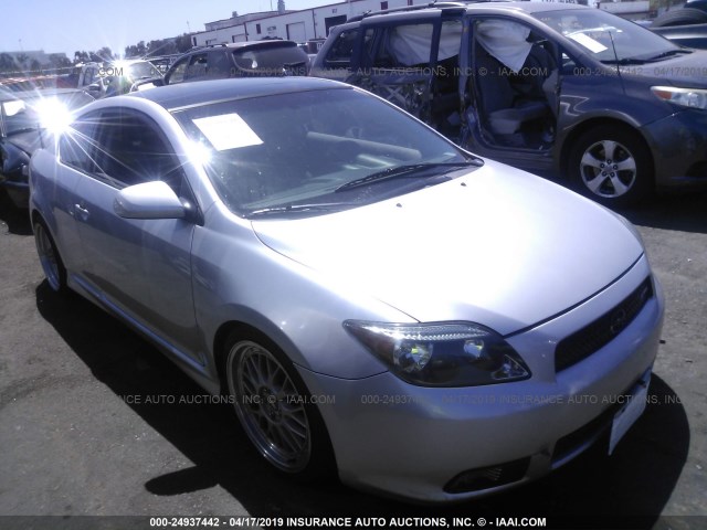 JTKDE177660089716 - 2006 TOYOTA SCION TC SILVER photo 1