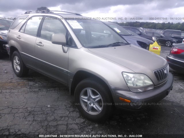 JTJGF10U910113398 - 2001 LEXUS RX 300 GOLD photo 1