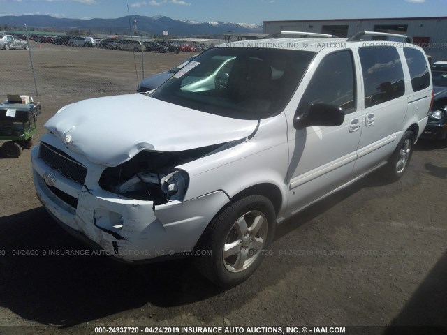 1GNDV33177D210534 - 2007 CHEVROLET UPLANDER LT WHITE photo 2