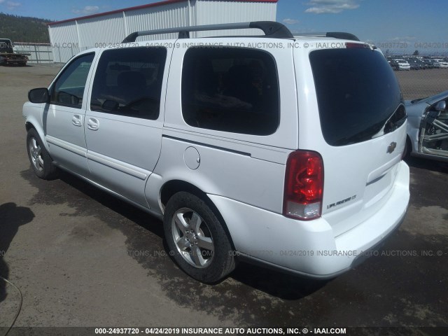 1GNDV33177D210534 - 2007 CHEVROLET UPLANDER LT WHITE photo 3