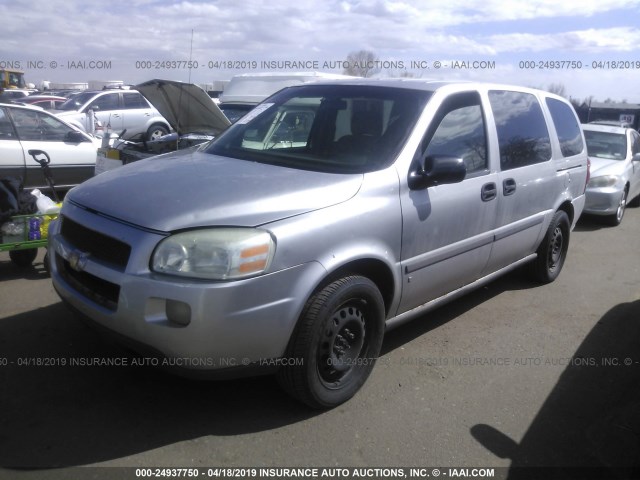 1GNDV23L56D113214 - 2006 CHEVROLET UPLANDER LS 银色 照片 2