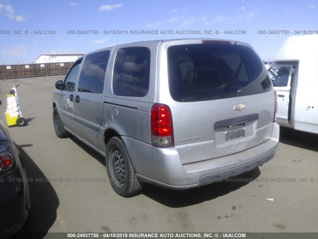 1GNDV23L56D113214 - 2006 CHEVROLET UPLANDER LS 银色 照片 3