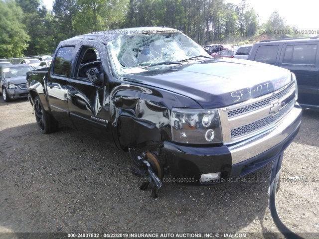 2GCEC13J471584277 - 2007 CHEVROLET SILVERADO C1500 CREW CAB BLACK photo 6