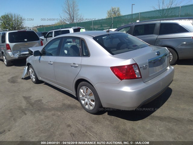 JF1GE61659H511665 - 2009 SUBARU IMPREZA 2.5I SILVER photo 3