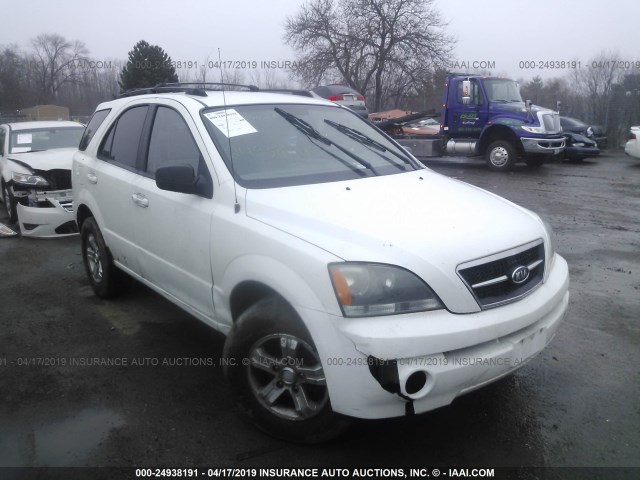 KNDJC733X65530952 - 2006 KIA SORENTO EX/LX WHITE photo 1