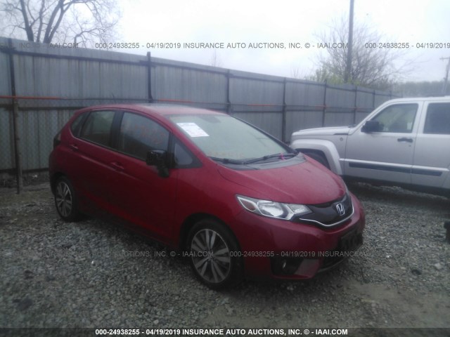 JHMGK5H71GX024167 - 2016 HONDA FIT EX/EXL RED photo 1