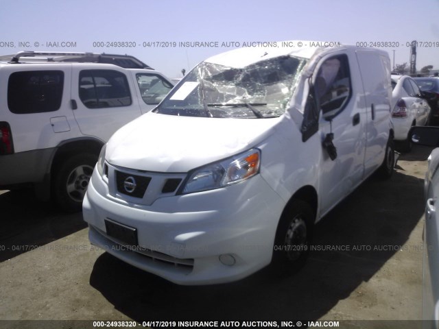 3N6CM0KN0DK697112 - 2013 NISSAN NV200 2.5S/2.5SV WHITE photo 2