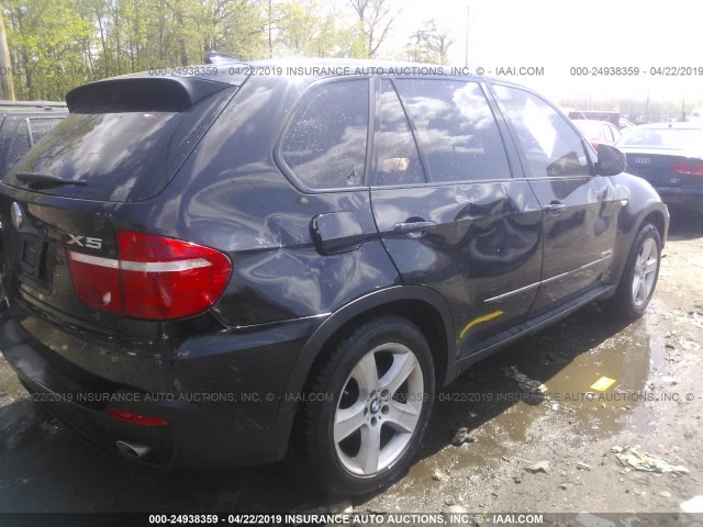 5UXFF0C58ALT77075 - 2010 BMW X5 XDRIVE35D BLACK photo 4