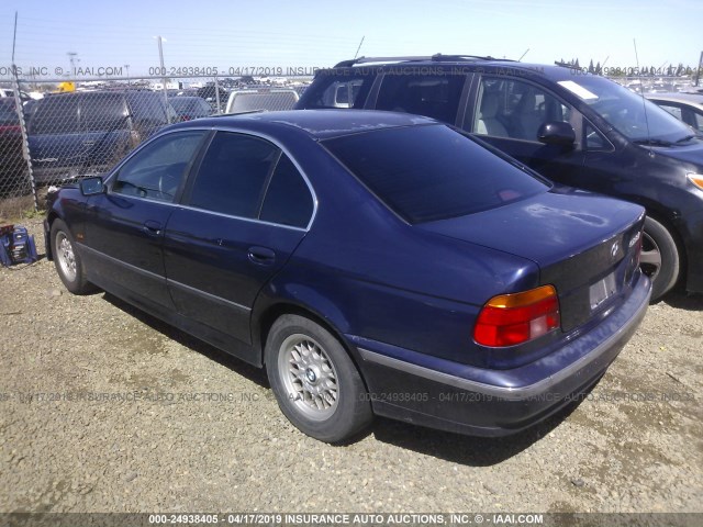 WBADD6325WGT90435 - 1998 BMW 528 I AUTOMATIC Dark Blue photo 3