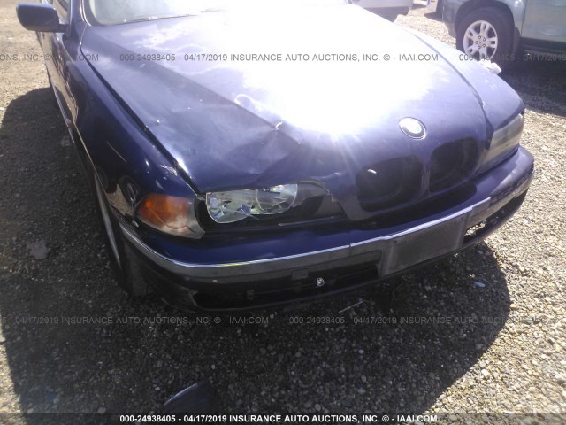 WBADD6325WGT90435 - 1998 BMW 528 I AUTOMATIC Dark Blue photo 6