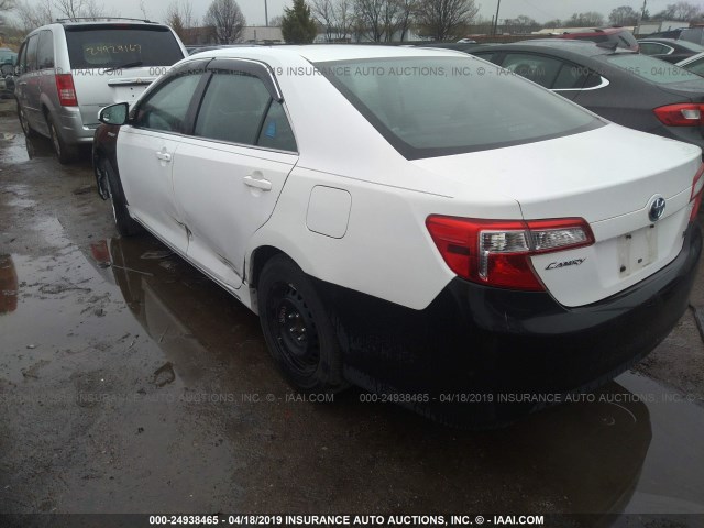 4T1BD1FK8DU086129 - 2013 TOYOTA CAMRY HYBRID/LE/XLE WHITE photo 6