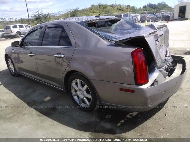 1G6DW67V180111899 - 2008 CADILLAC STS Champagne photo 3