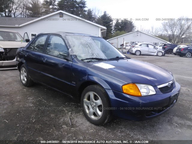 JM1BJ2236Y0262514 - 2000 MAZDA PROTEGE ES 蓝色 照片 1