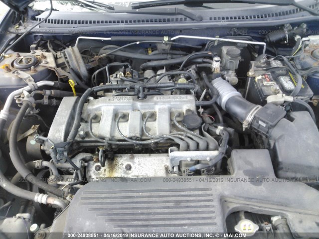 JM1BJ2236Y0262514 - 2000 MAZDA PROTEGE ES 蓝色 照片 10