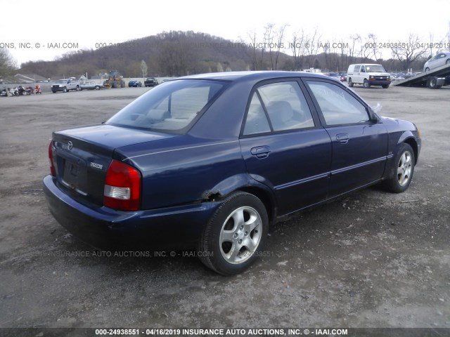 JM1BJ2236Y0262514 - 2000 MAZDA PROTEGE ES 蓝色 照片 4