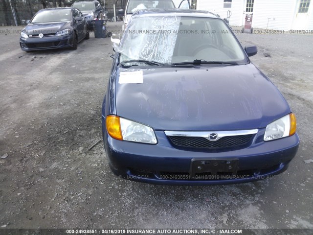 JM1BJ2236Y0262514 - 2000 MAZDA PROTEGE ES 蓝色 照片 6
