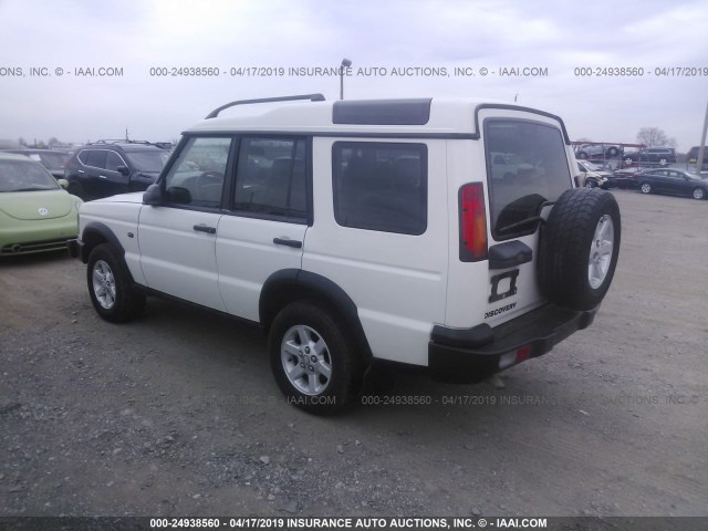 SALTL16423A824237 - 2003 LAND ROVER DISCOVERY II S WHITE photo 3