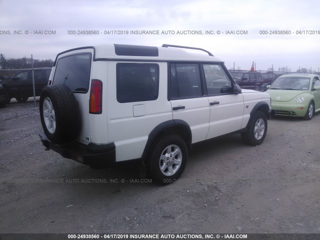 SALTL16423A824237 - 2003 LAND ROVER DISCOVERY II S WHITE photo 4