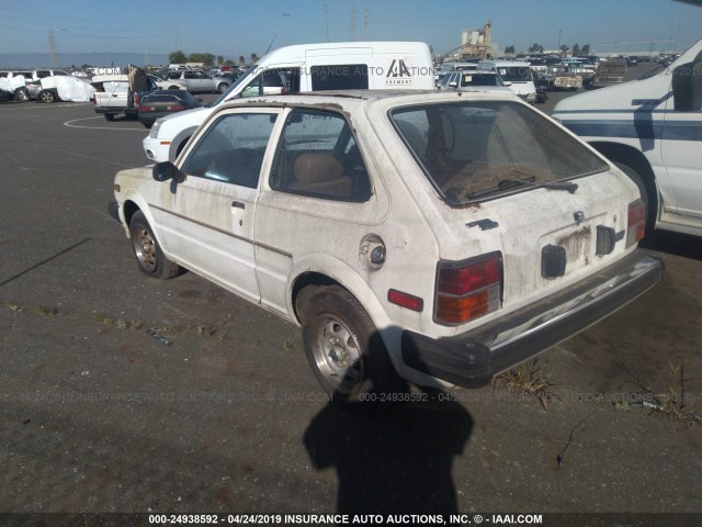 JHMSR5321BS042109 - 1981 HONDA CIVIC CVCC 1500 DX WHITE photo 3