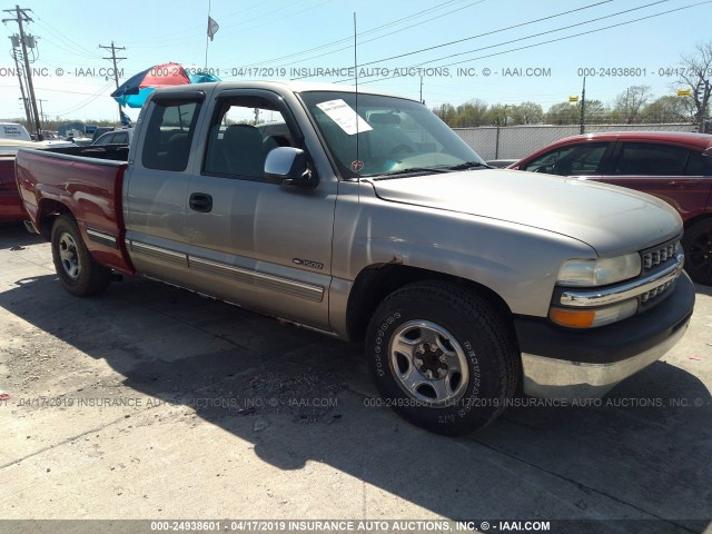 1GCEC19VXYZ277814 - 2000 CHEVROLET SILVERADO C1500 GOLD photo 1